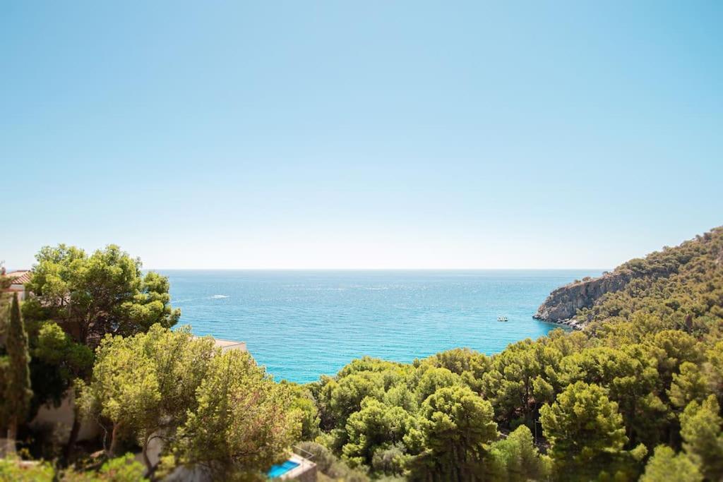 Sunny House With Great Sea Views, 3 Terraces, Private Heated Pool And Sauna 拉海瑞德拉 外观 照片