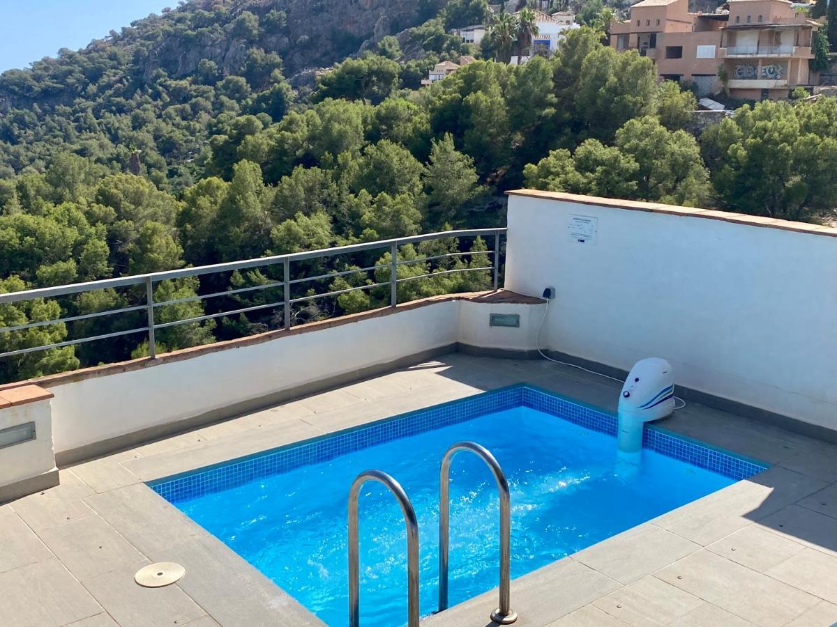 Sunny House With Great Sea Views, 3 Terraces, Private Heated Pool And Sauna 拉海瑞德拉 外观 照片